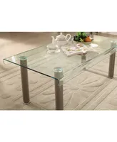 Karnette Glass Top Coffee Table