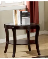 Stemplez Espresso End Table