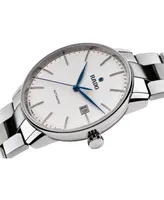 Rado Unisex Swiss Automatic Coupole Classic Stainless Steel Bracelet Watch 41mm R22876013