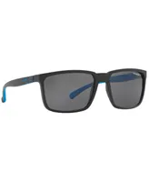 Arnette Polarized Sunglasses, AN4251 58 Stripe
