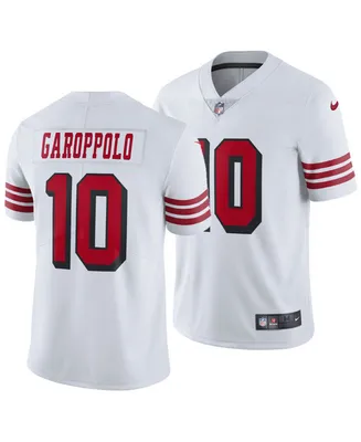 Jimmy Garoppolo SF 49ers Nike Color Rush Legend Player Jersey-White.  Women's XXL