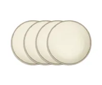 Q Squared Potter Stone Melaboo 4-Pc. Dinner Plate Set