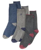 Polo Ralph Lauren 3-Pk. Ribbed Dress Socks, Toddler Boys, Little Boys & Big