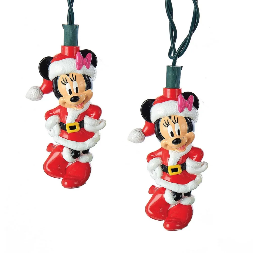 Kurt Adler Ul 10 Light Minnie Mouse Light Set