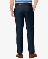 Haggar Men's Cool 18 Pro Stretch Straight Fit Flat Front Dress Pants