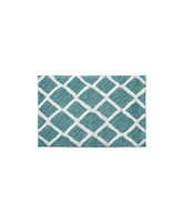 Madison Park Bittman Tufted Reversible Microfiber Bath Rug