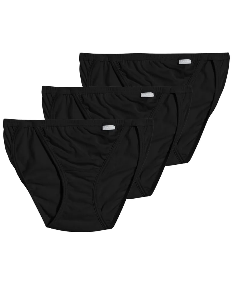 Jockey Elance Super Soft French Cut Underwear 3 Pack 2071 - Macy's