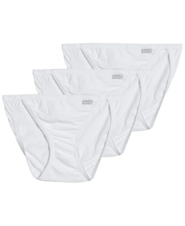 Jockey Elance Supersoft 3 Pack Cotton Brief Underwear 2073 - Macy's