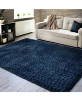 Orian Cotton Tail Solid 6'7" x 9'6" Area Rug