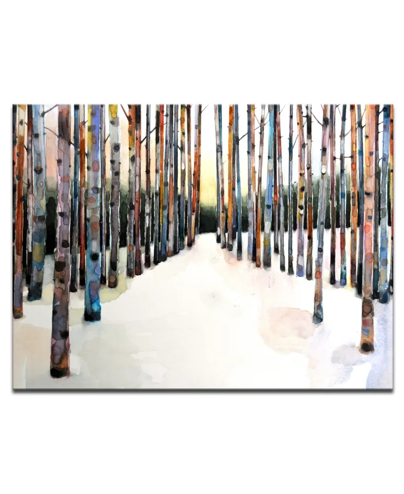 Ready2HangArt, 'Winter Grove' Canvas Wall Art