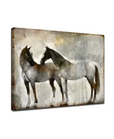 Ready2HangArt, 'Gentle' Equestrian Canvas Wall Art