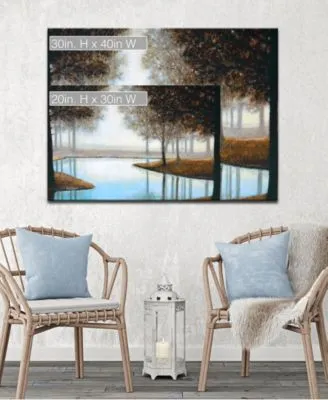 Ready2hangart Woodland River Canvas Wall Art Collection