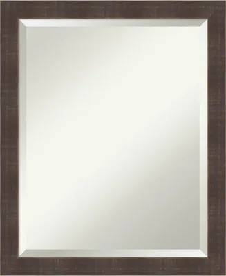 Amanti Art Beveled Wood 28.75x40.75 Wall Mirror