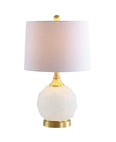 Jonathan Y Ilsa 22" Dotted Glass,Metal Led Table Lamp