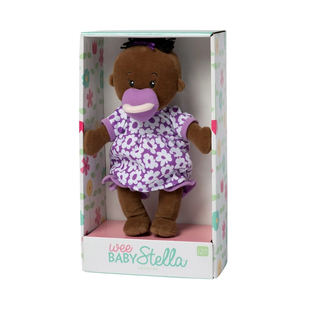 Manhattan Toy Wee Baby Stella African American Soft Doll