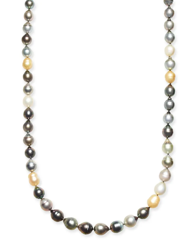 Cultured Freshwater Pearl (6-7mm) Double Strand 18 Collar Necklace