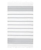 Linum Home Herringbone Pestemal Beach Towel