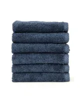 Linum Home Soft Twist 6-Pc. Washcloth Set