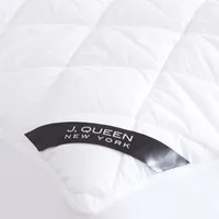 J Queen New York Regal Waterproof Allergen Barrier 233 Thread Count Cotton Top Mattress Pad