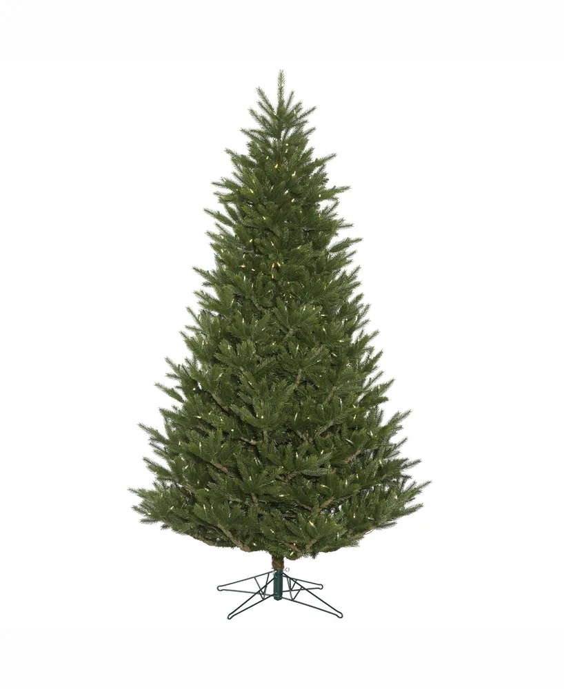 7.5' X 57" Frasier Fir Artificial Christmas Tree Featuring 2416 Pe/Pvc Tips