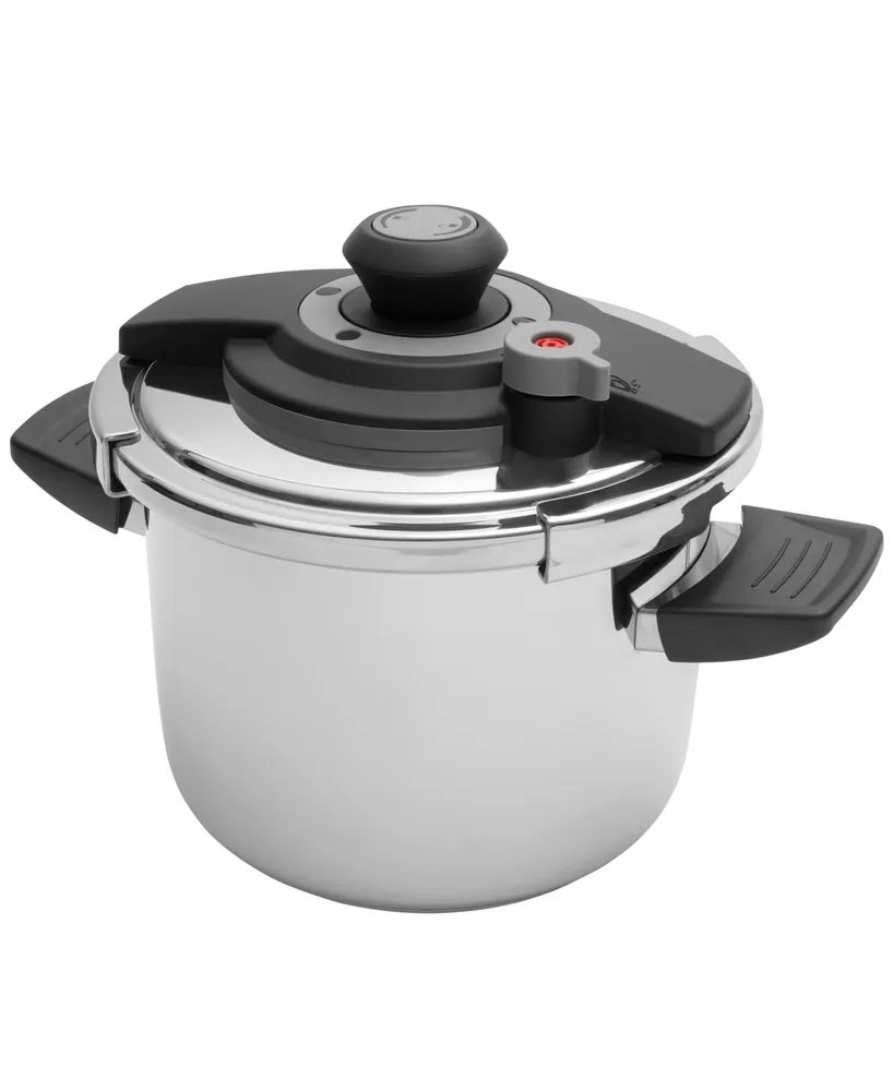 ZAVOR 4.2-Quart Stainless Steel Stove-Top Pressure Cooker in the Stove-Top Pressure  Cookers department at