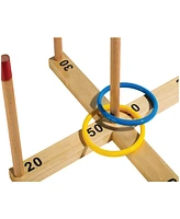Franklin Sports Wooden Ring Toss