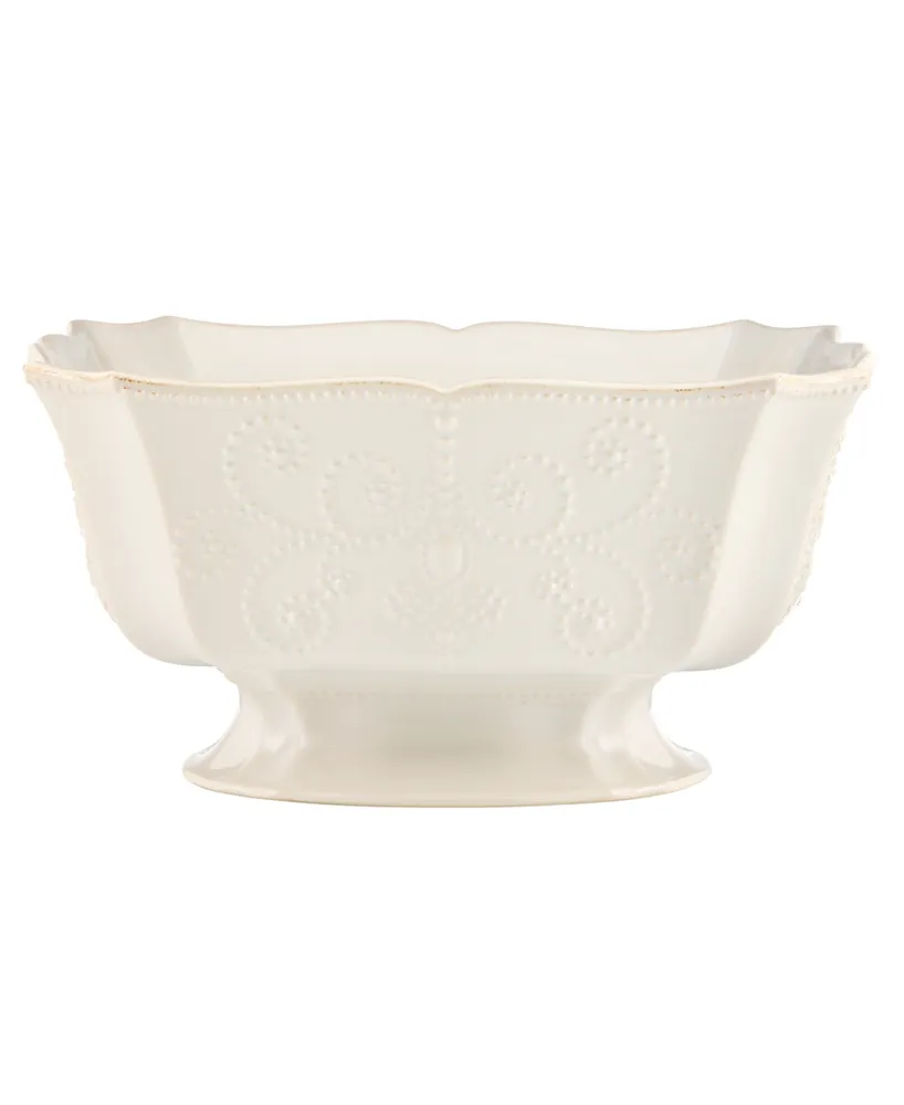 Lenox Dinnerware, French Perle Footed Centerpiece Bowl