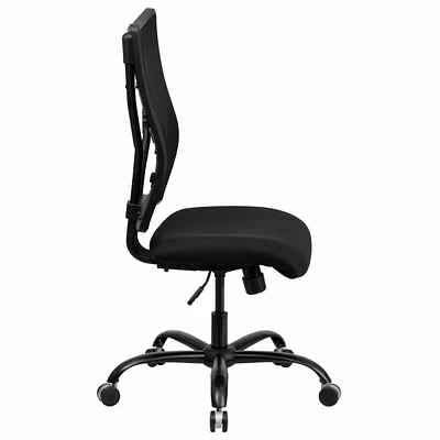 Hercules Series Big & Tall 400 Lb. Rated Black Mesh Executive Swivel Chair