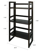 3 - Shelf Folding Student Bookcase 20.75" Wide