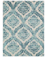 Livabliss Harput Hap-1055 Dark Blue 2' x 3' Area Rug