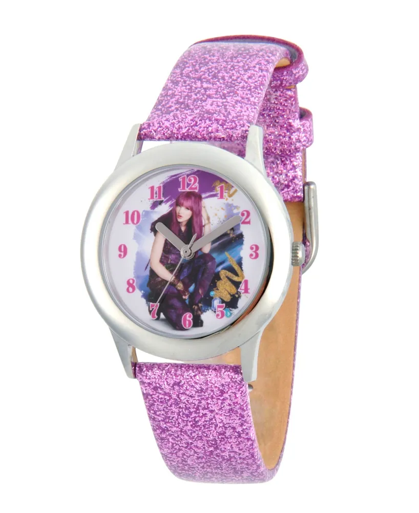 Disney Descendants 2 Mal Tween Girls' Stainless Steel Watch