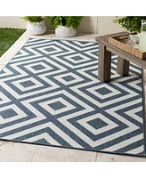 Livabliss Alfresco Alf-9657 Charcoal 2'3" x 11'9" Runner Area Rug, Indoor/Outdoor
