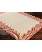Livabliss Alfresco Alf-9683 Burnt Orange 6' x 9' Area Rug, Indoor/Outdoor