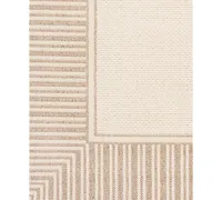 Livabliss Alfresco Alf-9685 Camel 2'3" x 7'9" Runner Area Rug, Indoor/Outdoor