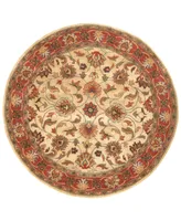 Livabliss Caesar Cae-1001 Camel 4' Round Area Rug