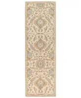 Livabliss Caesar Cae-1166 Beige 3' x 12' Runner Area Rug