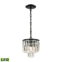 Palacial 1 Light Pendant in Oil Rubbed Bronze