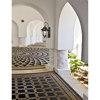 1 light outdoor wall mount in Regal Bronze