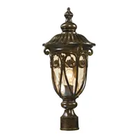 Logansport Collection 1 light outdoor post light in Hazelnut Bronze