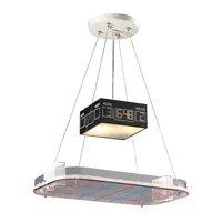 2 Light Pendant in A Hockey Motif - Led, 800 Lumens (1600 Lumens Total) with Full Scale Dimming Range