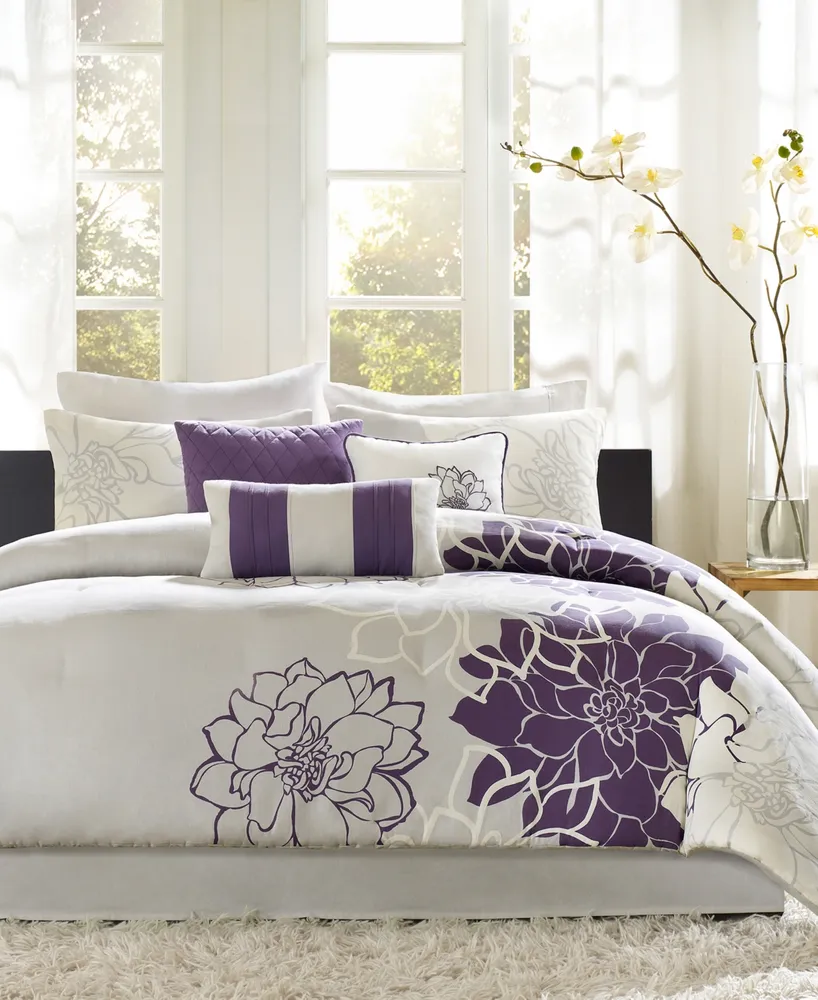 Madison Park Lola 6-Pc. Comforter Set, Twin/Twin Xl