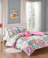 Mi Zone Camille Floral 4 Pc. Comforter Sets