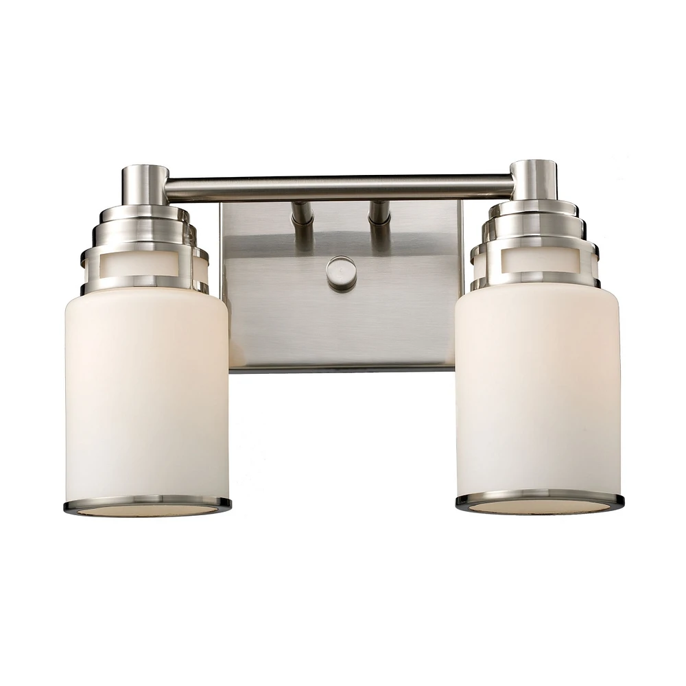 Bryant 2-Light Wb in Satin Nickel