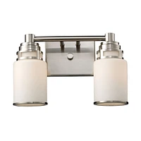 Bryant 2-Light Wb in Satin Nickel
