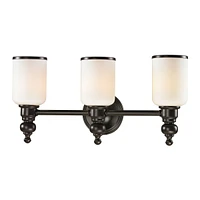 Bristol Collection 3 Light Bath in Oil Rubbed Bronze