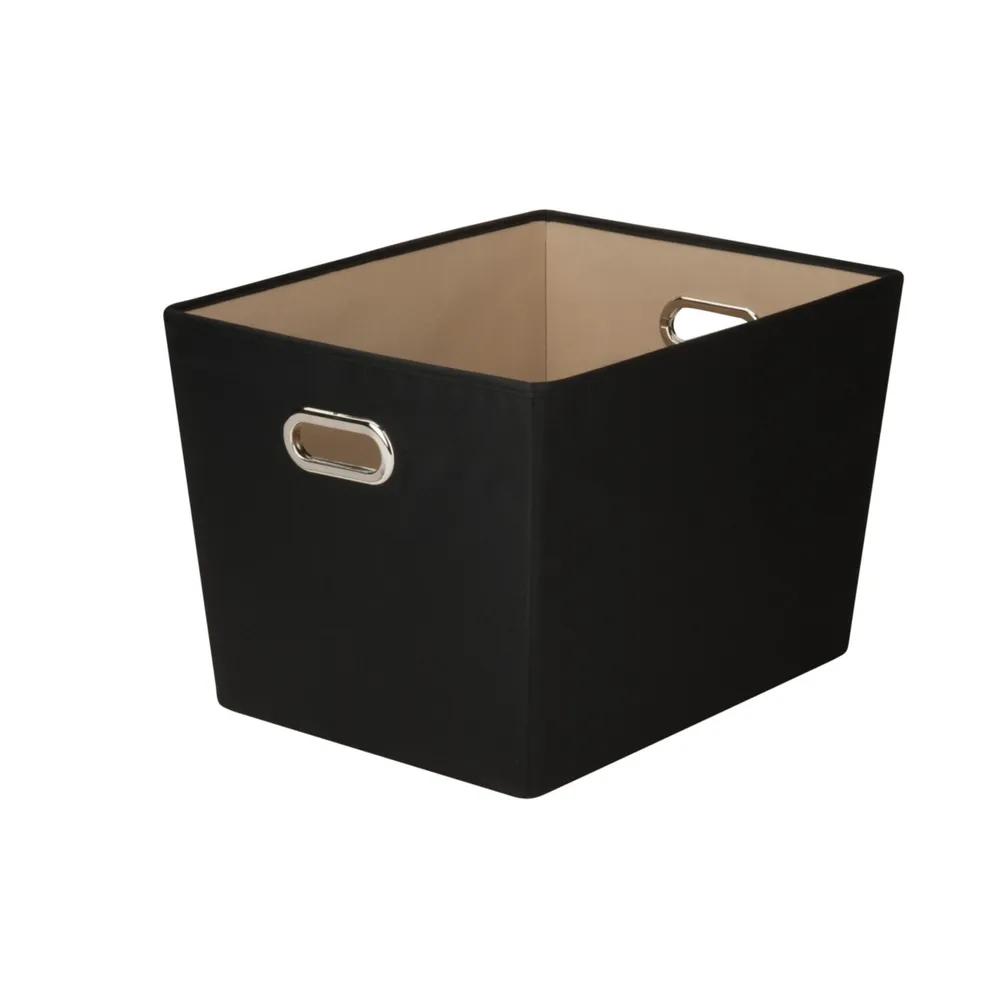 Honey Can Do Large Decorative Storage Bin with Handles