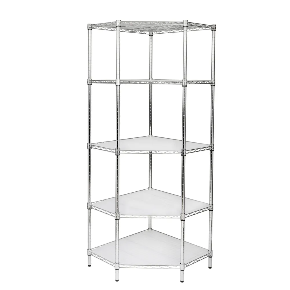 Honey Can Do 5-tier Corner Shelving Unit