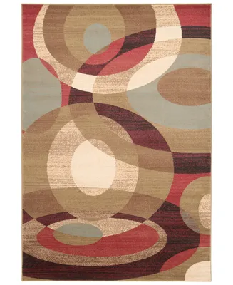 Closeout! Surya Riley Rly-5007 Dark Red 2' x 3'3" Area Rug