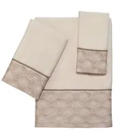 Avanti Deco Shells Bordered Cotton Bath Towels
