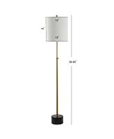 Jonathan Y Crosby Adjustable Height Metal Led Floor Lamp